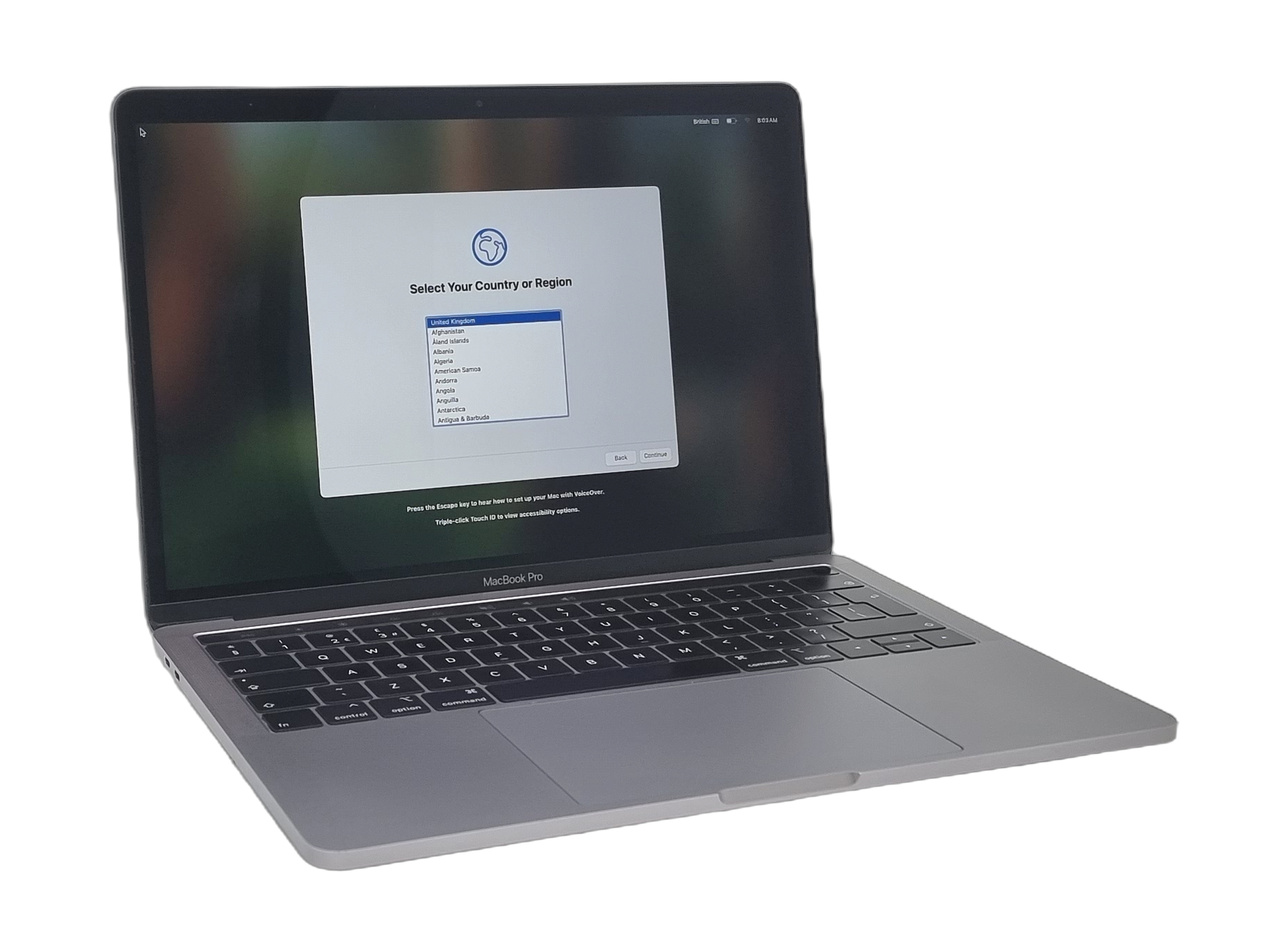 Apple MacBook Pro 2019 Laptop, 13" Core i7 8th Gen, 16GB RAM, 512GB SSD, Sequoia