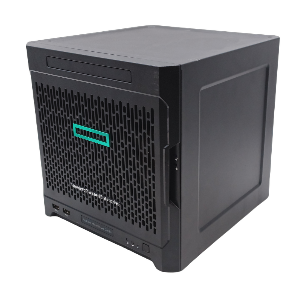 HP ProLiant Microserver Gen10: AMD Opteron X3421 APU, 32GB ECC RAM, 4x4TB HDD