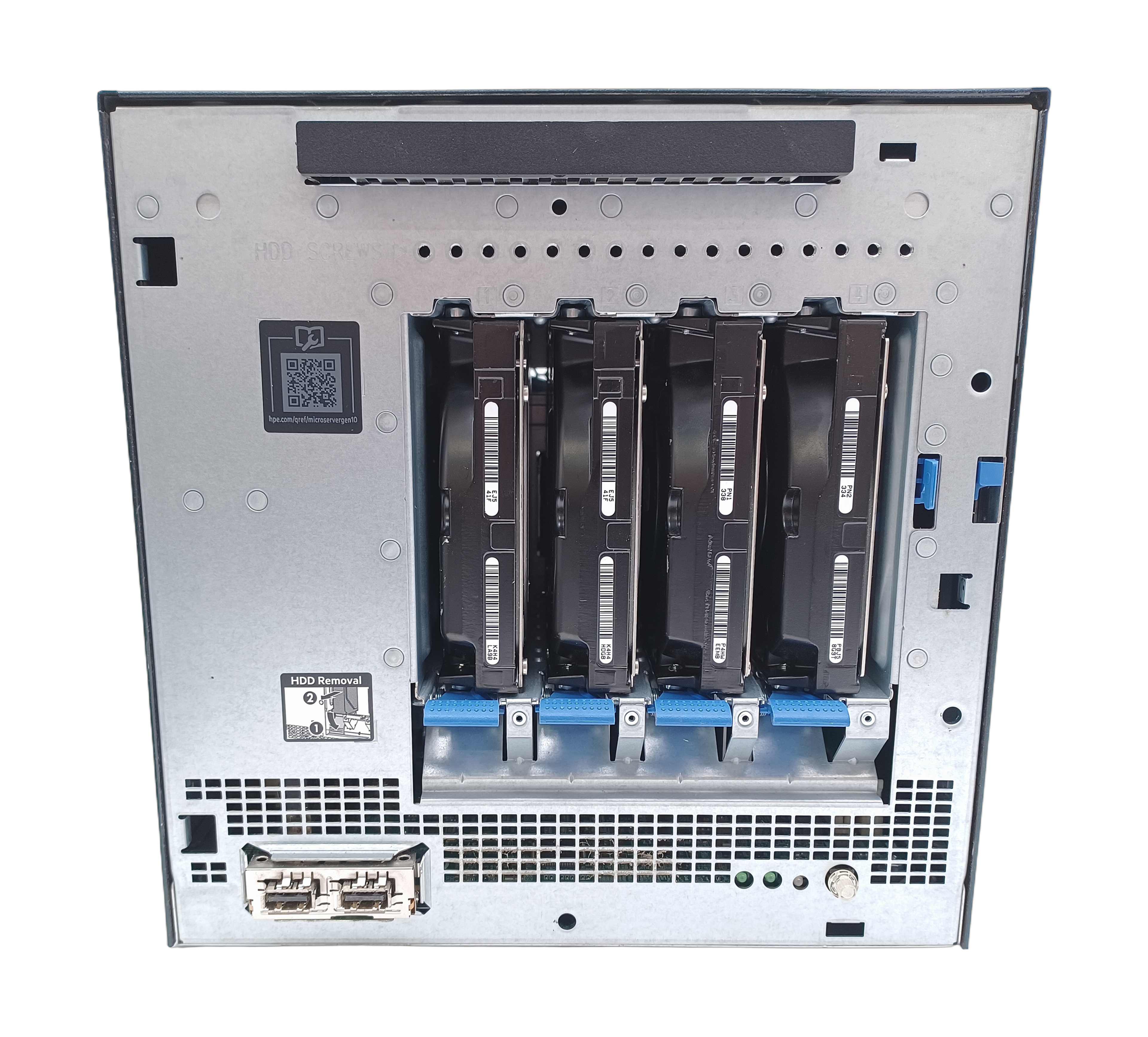 HP ProLiant Microserver Gen10: AMD Opteron X3421 APU, 32GB ECC RAM, 4x4TB HDD