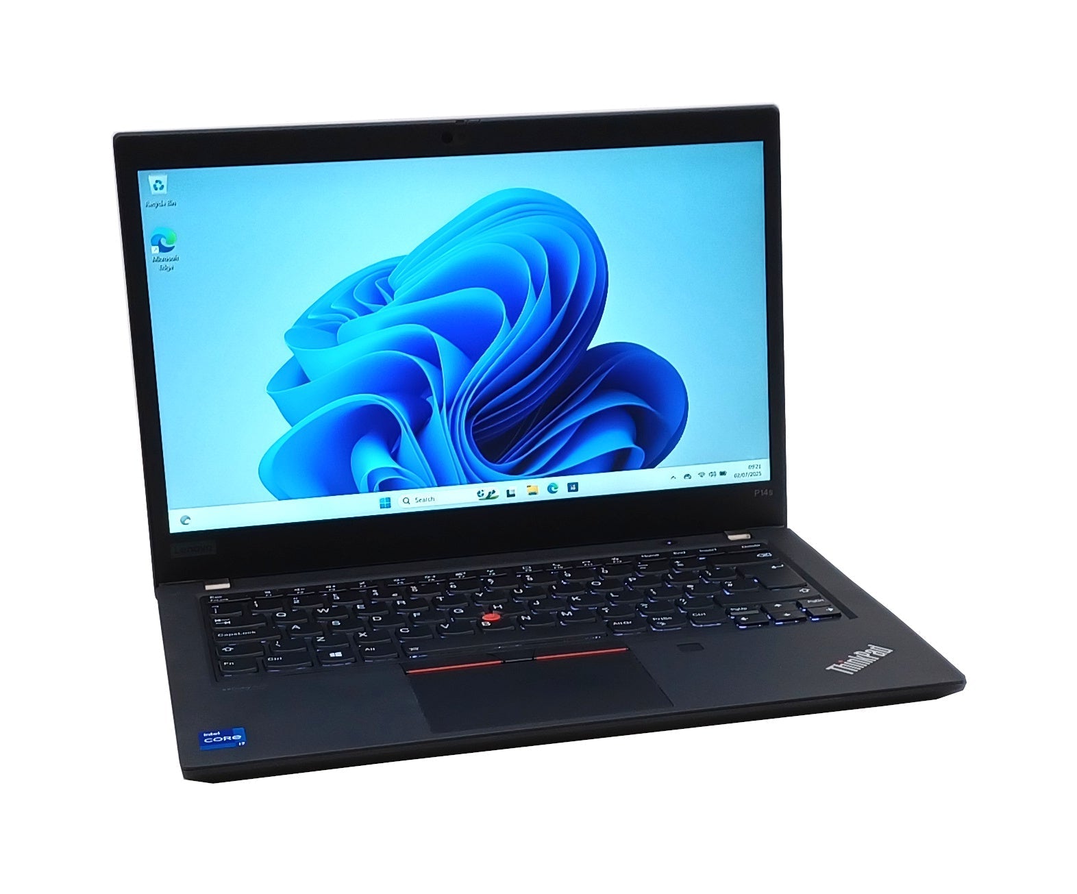 Lenovo ThinkPad P14s Gen 2, 14" Core i7 11th Gen, 16GB RAM, 256GB SSD