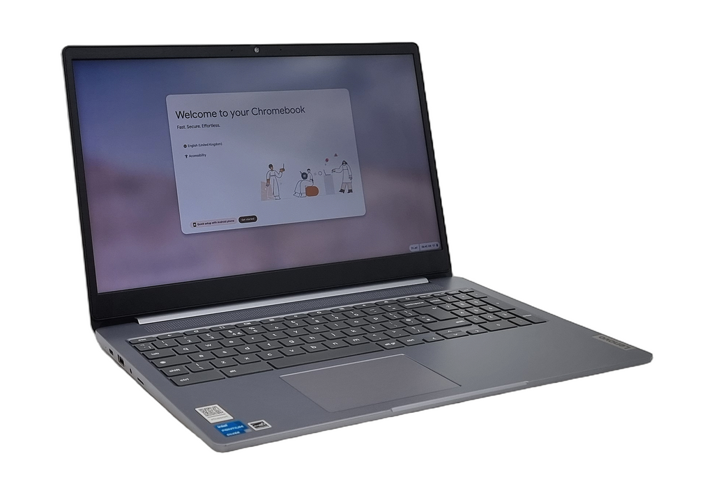 Lenovo IdeaPad 3 Chromebook, 15" Pentium Silver N6000, 4GB RAM, 128GB eMMC