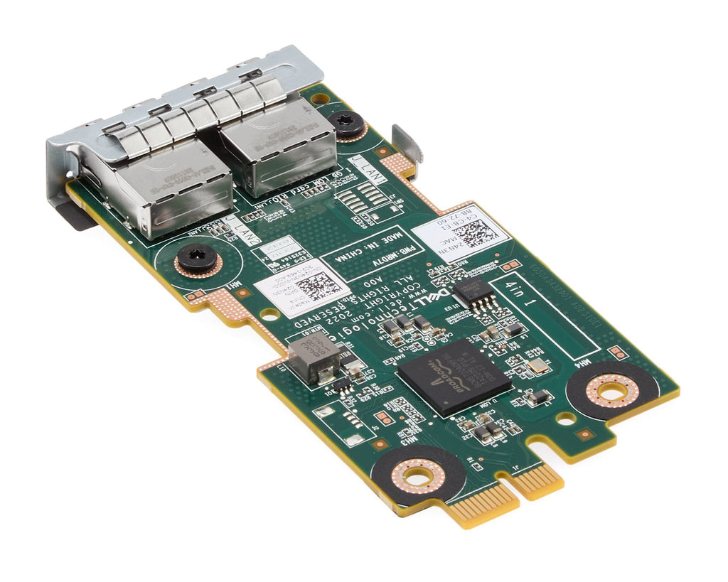 Dell Broadcom 5720 Dual Port 1GB RJ45 Onboard LOM Card 15th Gen