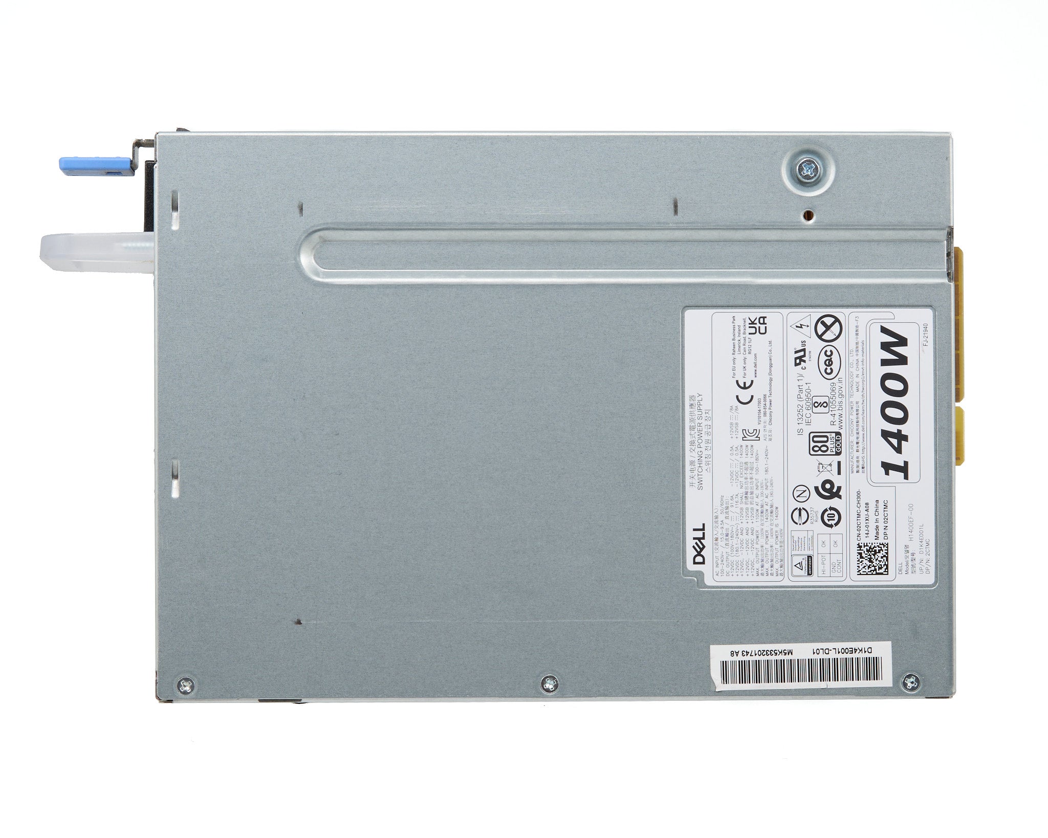 Dell Precision T7920 80 Plus Gold 1400W Power Supply