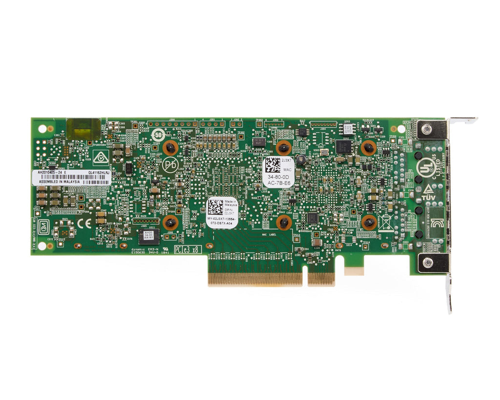 Dell QLogic QL41162 Dual Port 10GB RJ45 CNA Low Profile