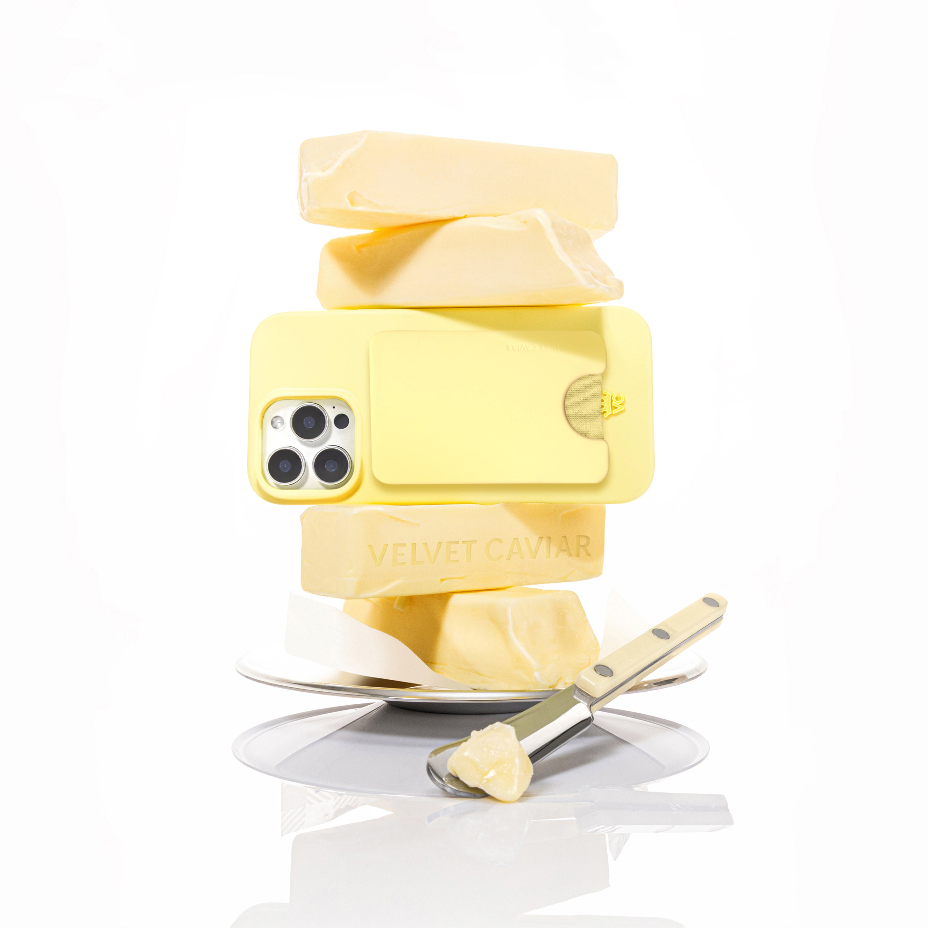 Butter Yellow MagSafe Wallet