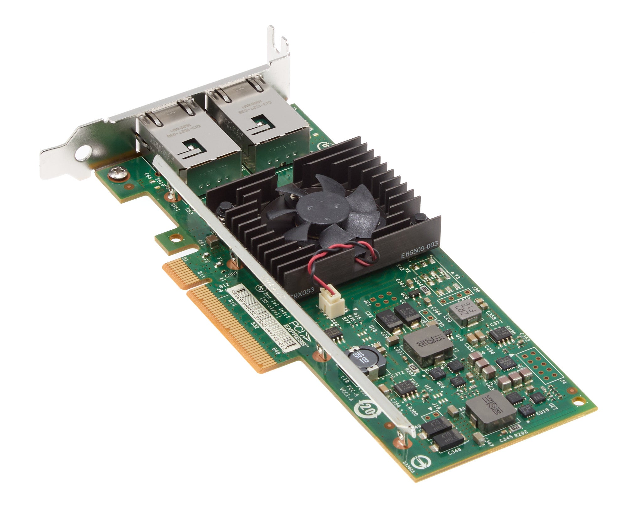 Dell Intel X540-T2 Dual Port 10GB RJ45 Low Profile