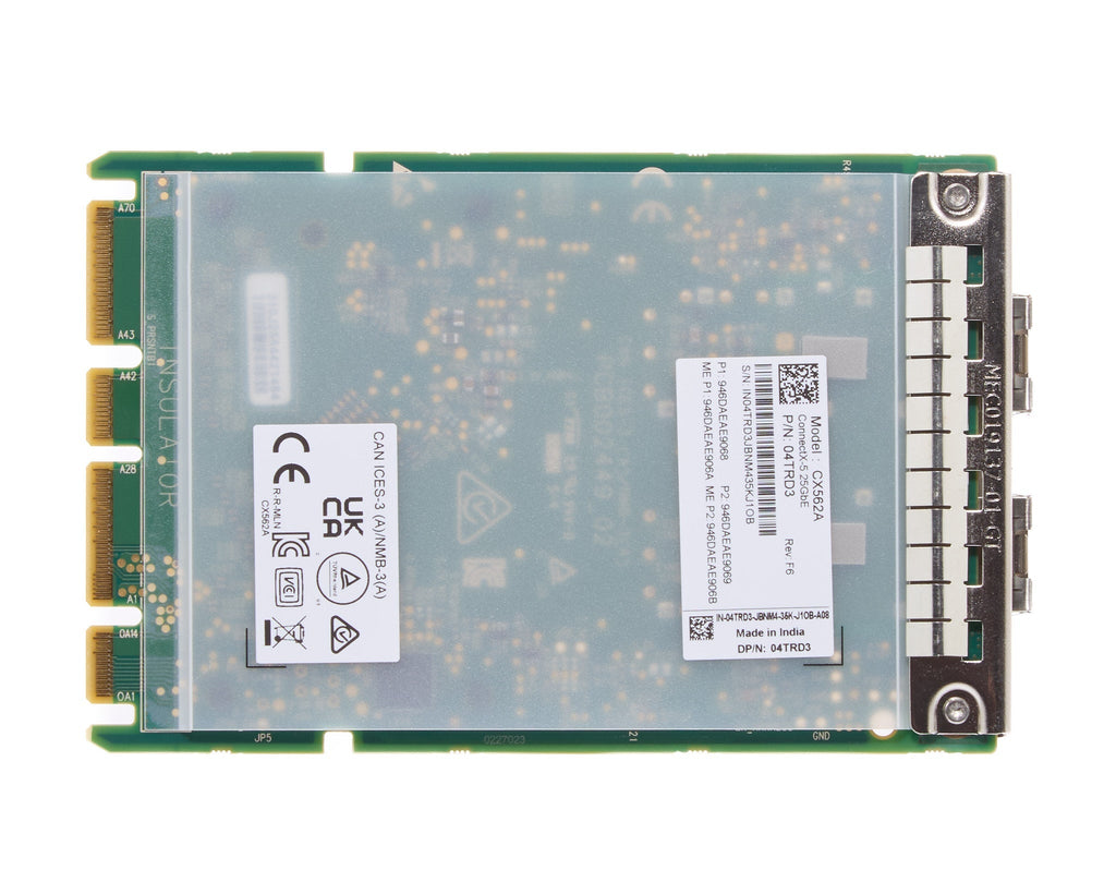Dell Mellanox CX562A ConnectX-5 Dual Port 25GB SFP28 OCP 3.0