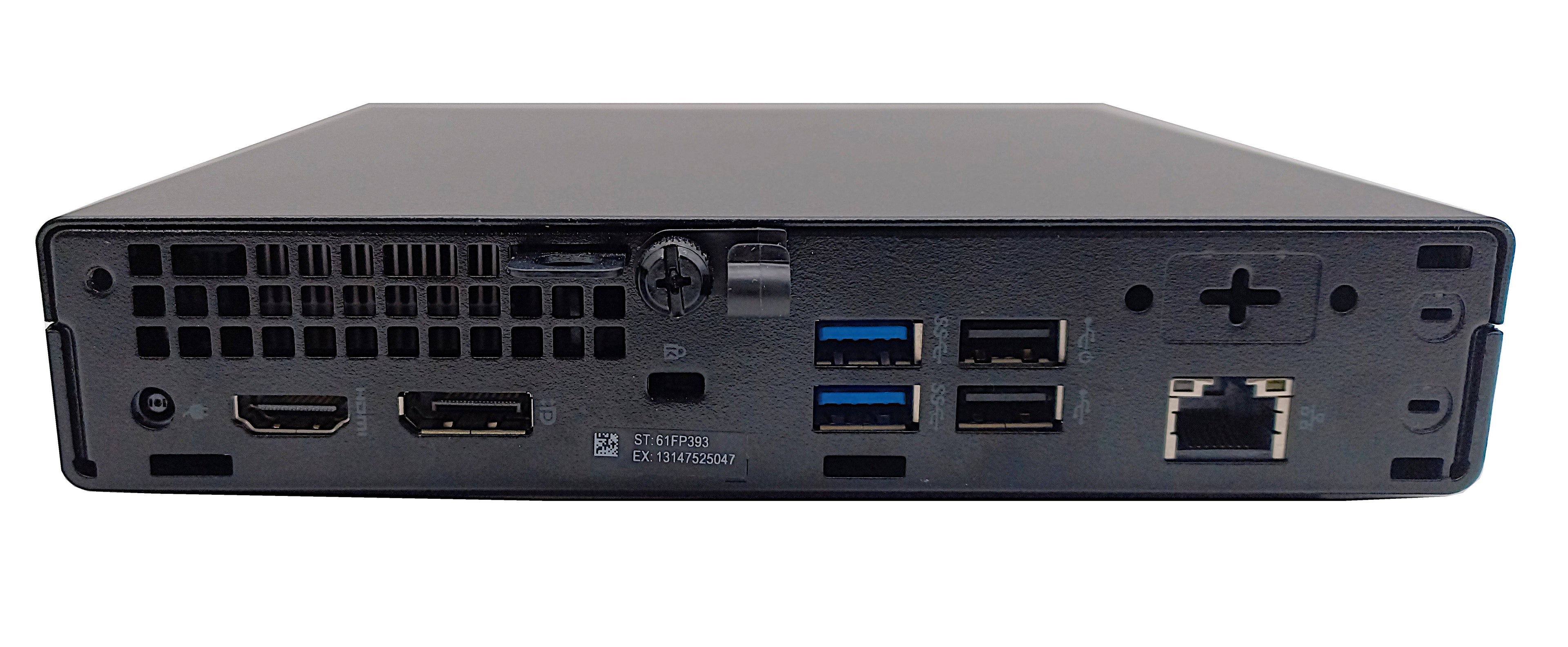 Dell OptiPlex 3080 Micro PC, Core i5 10th Gen, 8GB RAM, 256GB SSD, Windows 11