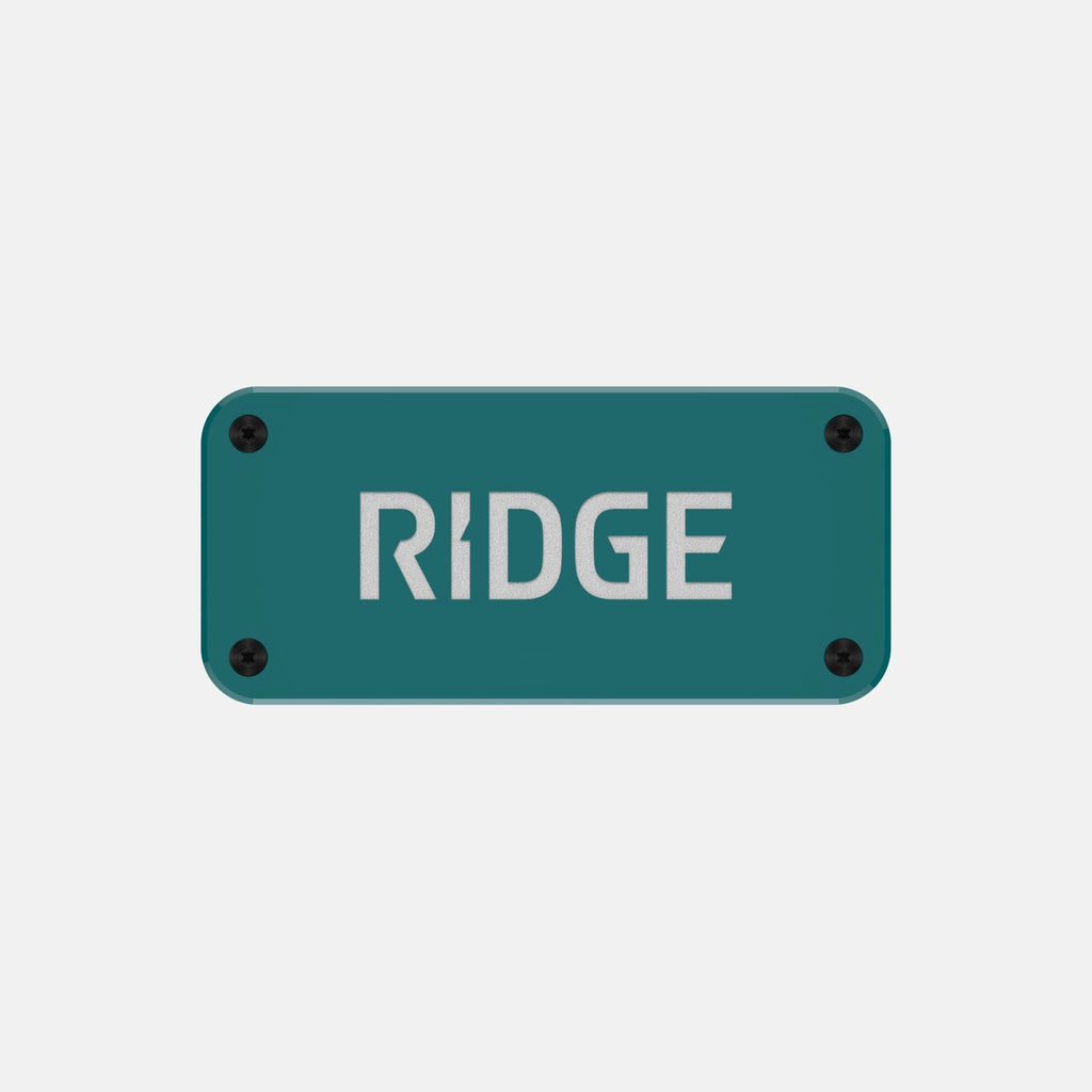 Ridge Logo Plate - Desert Pine