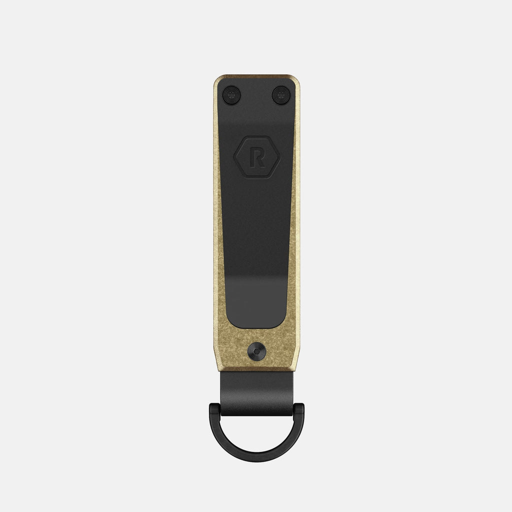 Ridge KeyCase - Brass