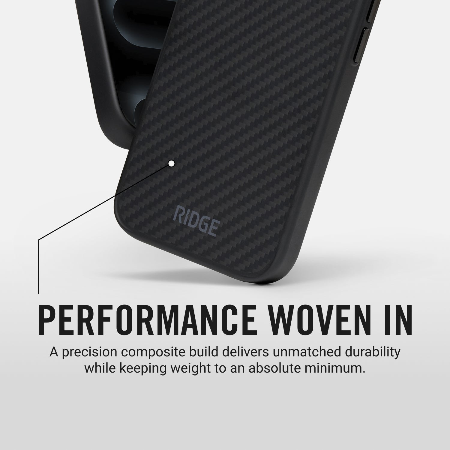 Everyday Phone Case - iPhone 16 Pro Max - Carbon