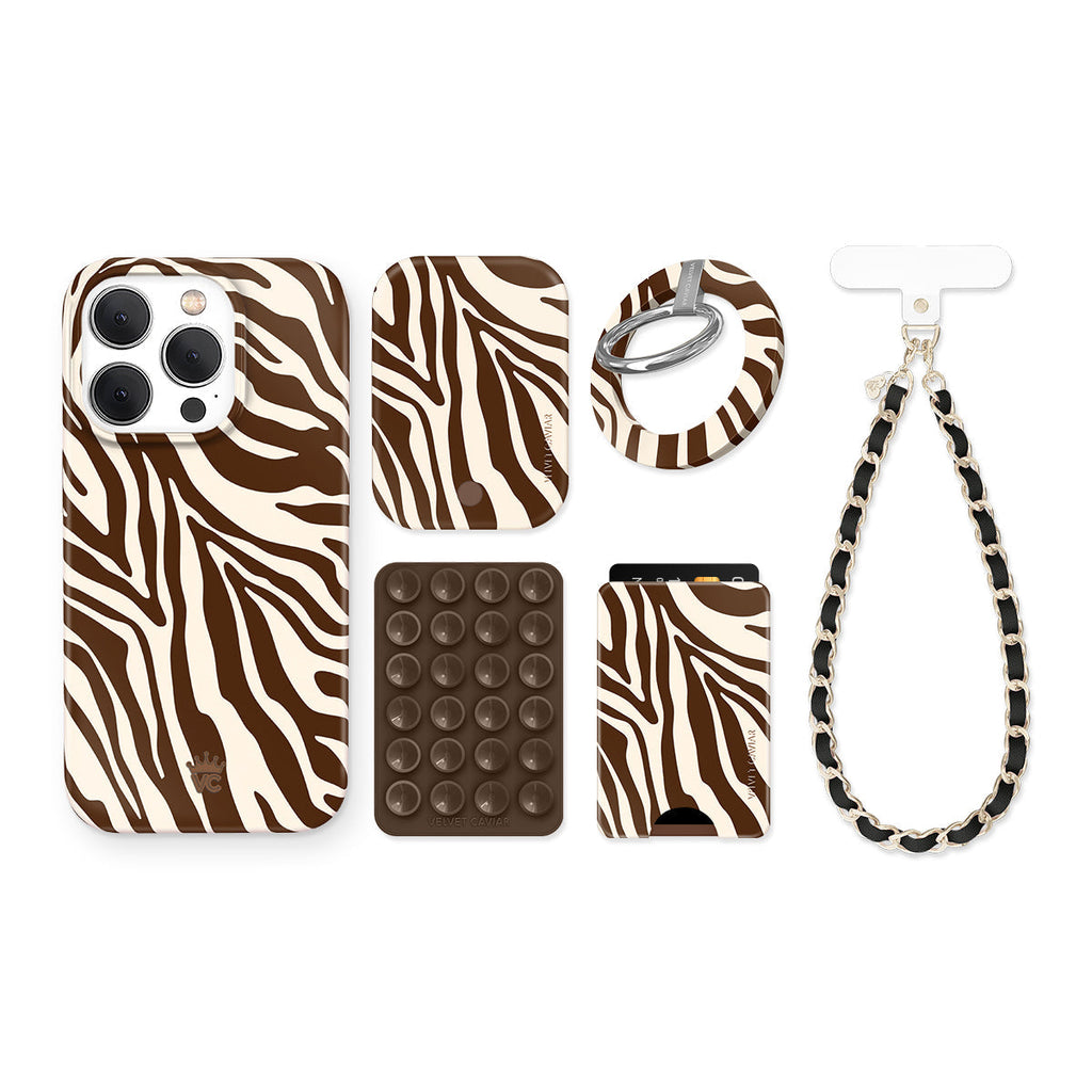 Coco Zebra iPhone Bundle Set