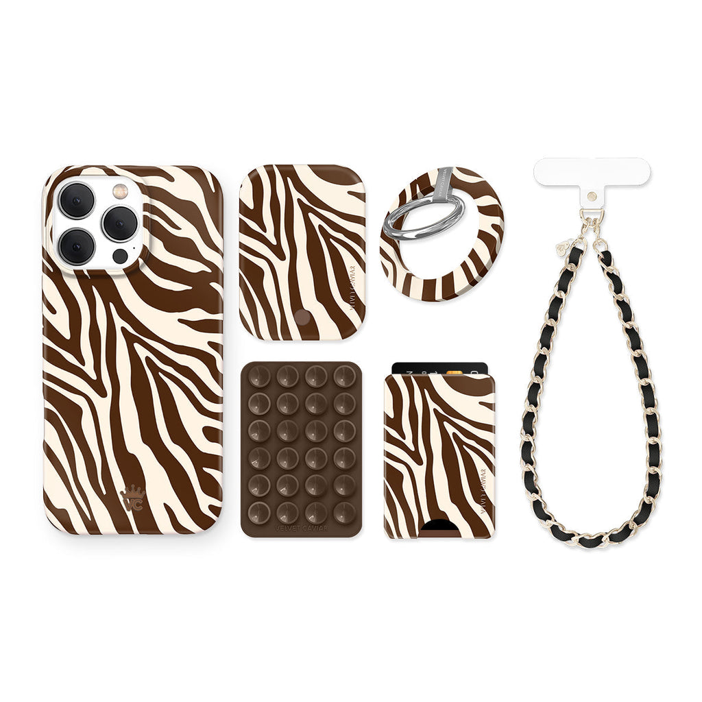 Coco Zebra iPhone Bundle Set