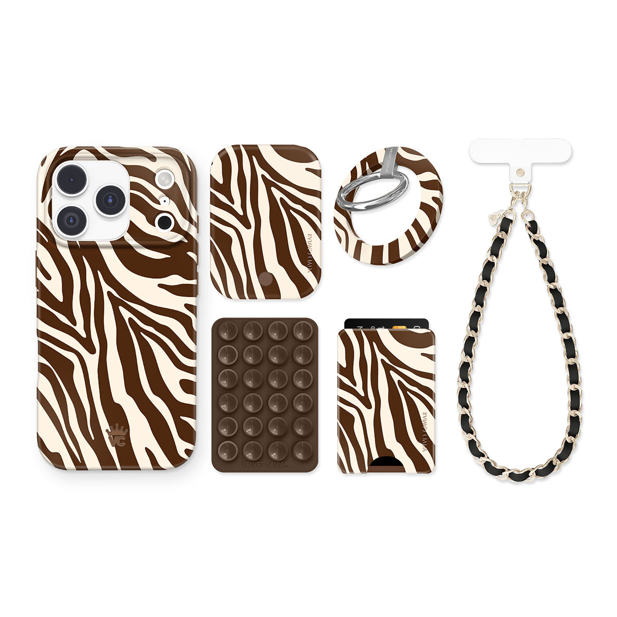 Coco Zebra iPhone Bundle Set