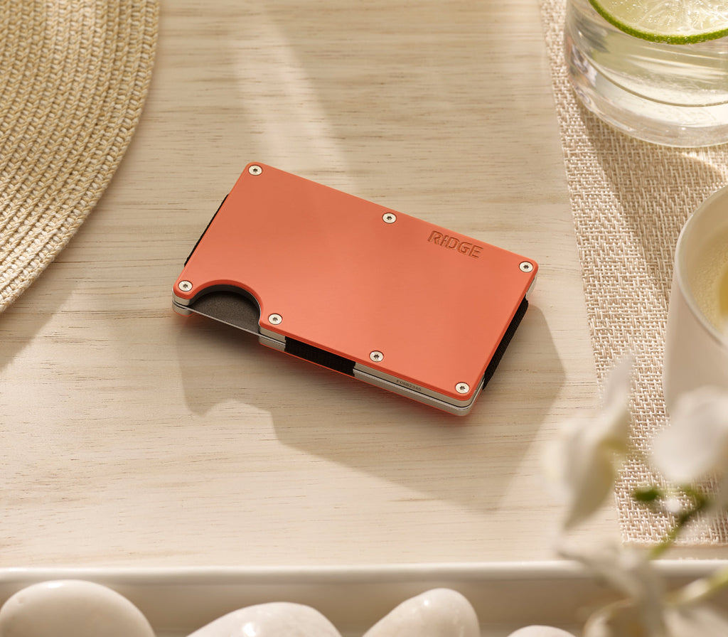 Ridge Wallet - Just Peachy