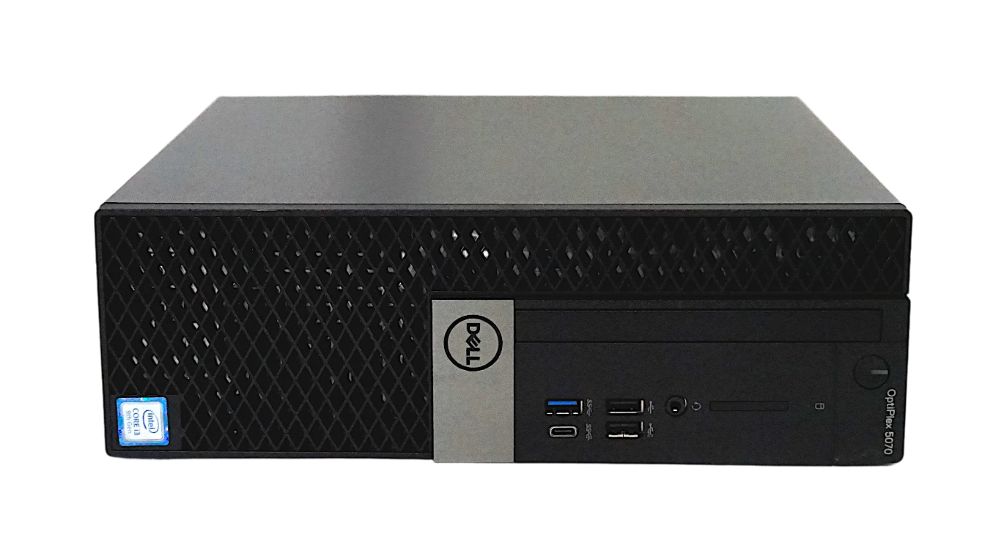 Dell OptiPlex 5070 SFF PC, Core i3 9th Gen, 8GB RAM, 256GB SSD, Windows 11 (Grade C)