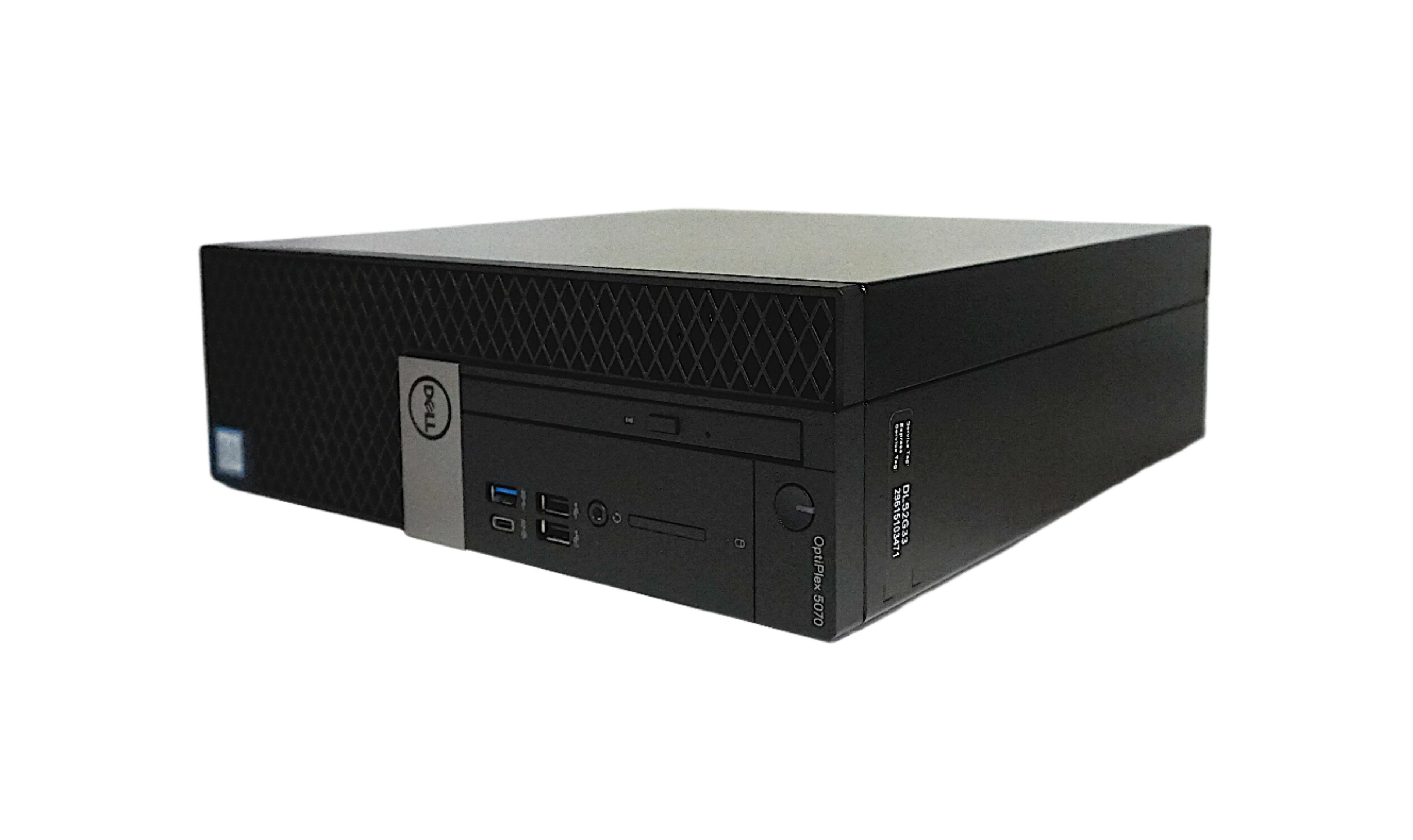 Dell OptiPlex 5070 SFF PC, Core Pentium G5420, 8GB RAM, 256GB SSD, Windows 11