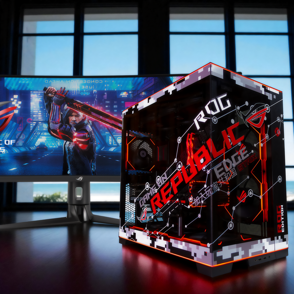 EVO ROG O11D Ultimate X3D Black Label Gaming Desktop