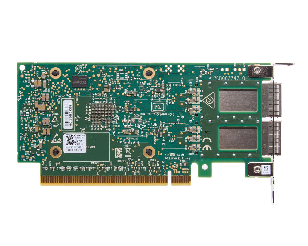 Dell Mellanox CX623106A ConnectX-6 Dual Port 100GB QSFP Low Profile