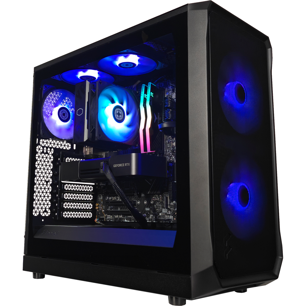 Ultra Flight AMD 1440P Triple Display Simulator PC