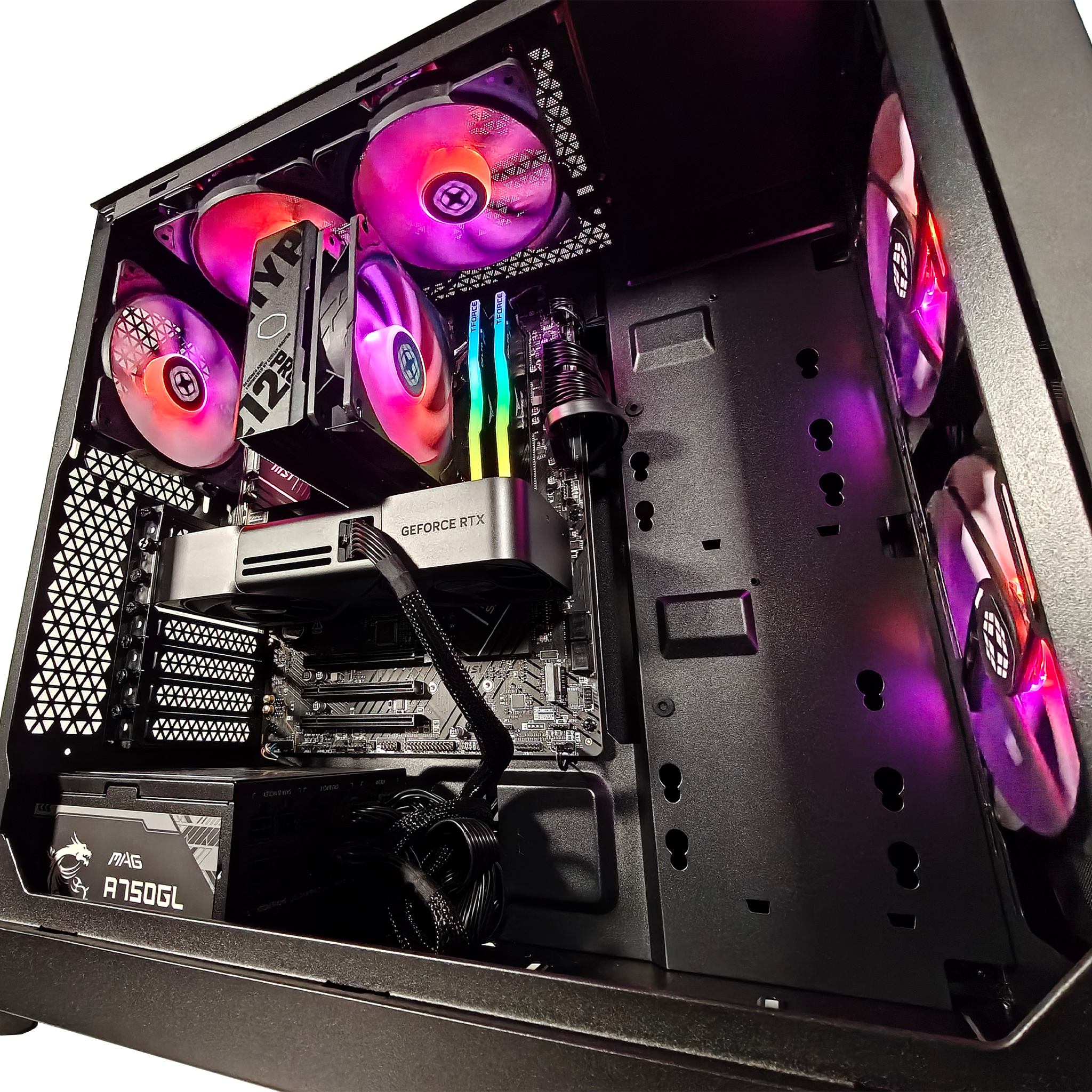 Ultra Flight AMD 1440P Triple Display Simulator PC