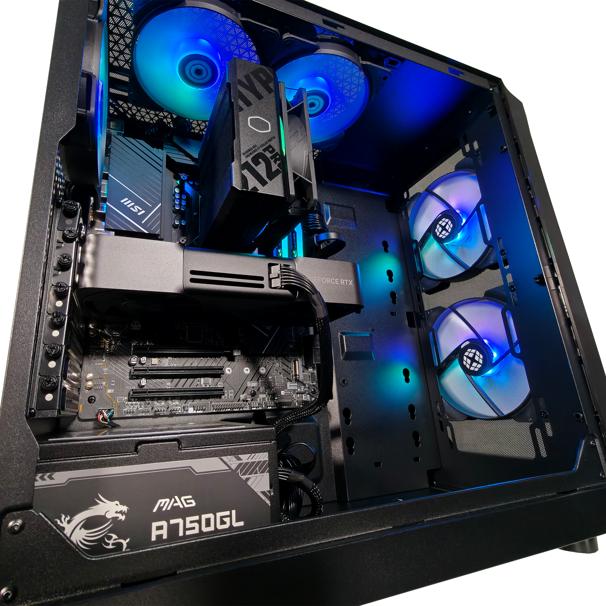 Ultra Racing AMD 1440P Triple Display Simulator PC
