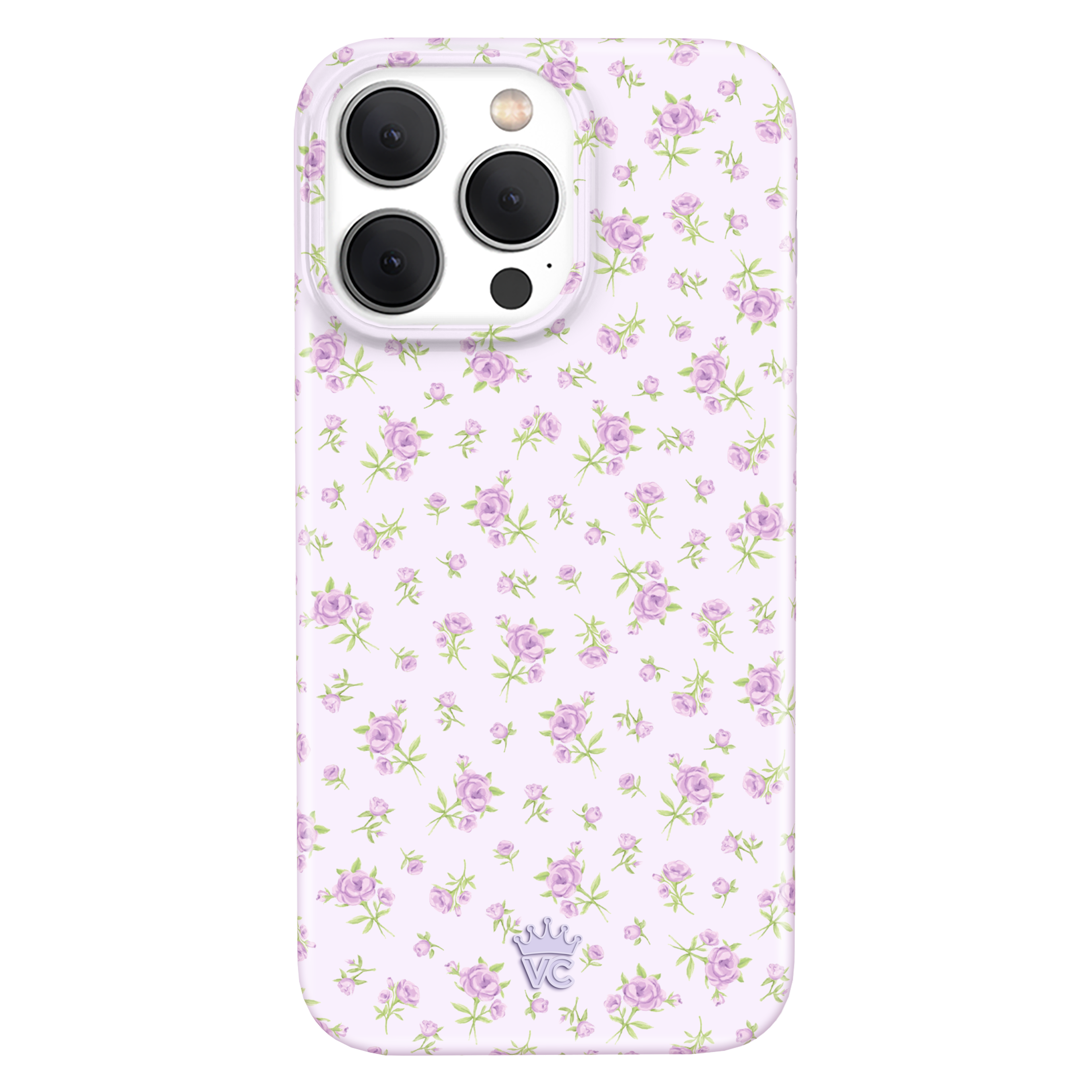 Dainty Lilac Floral iPhone Case