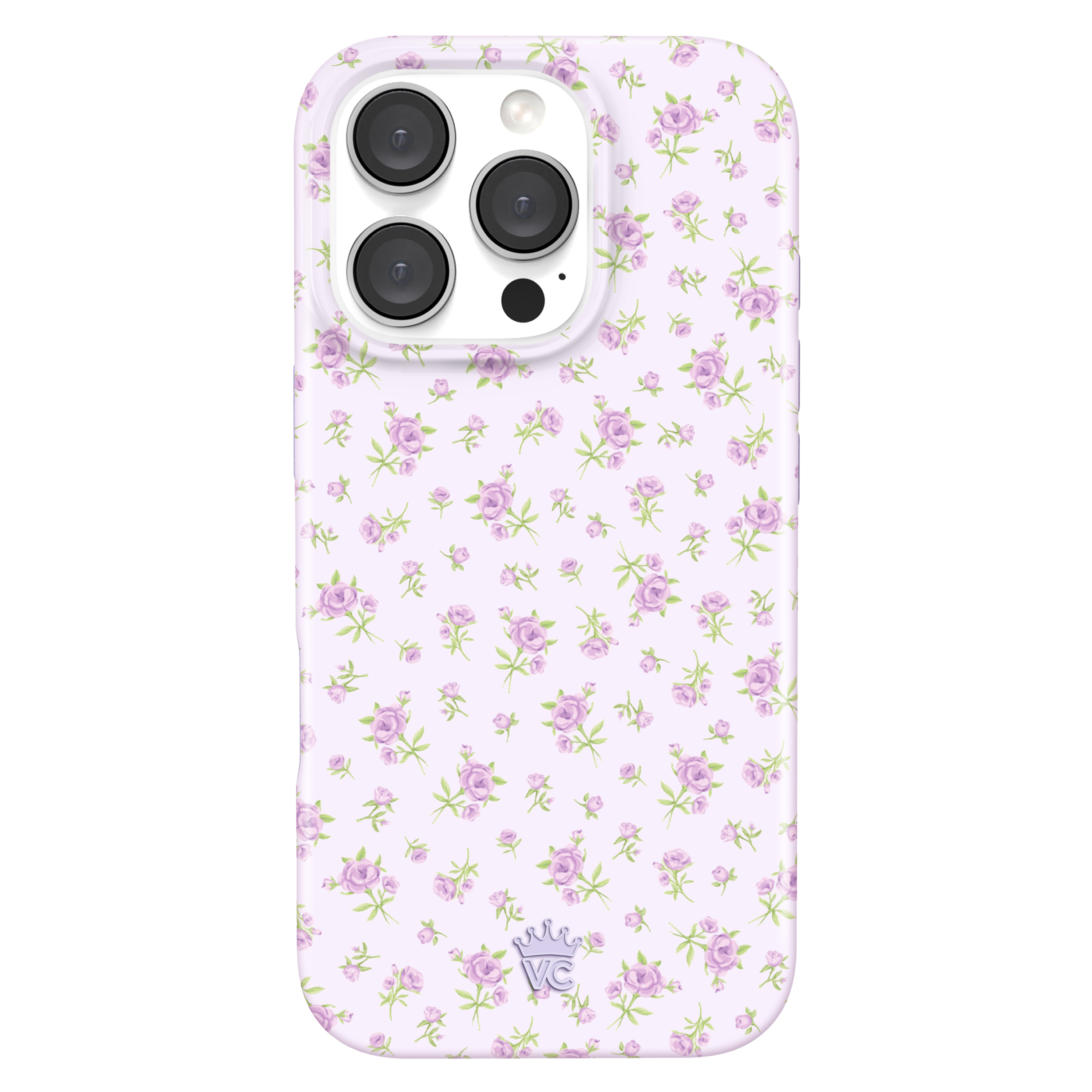 Dainty Lilac Floral iPhone Case