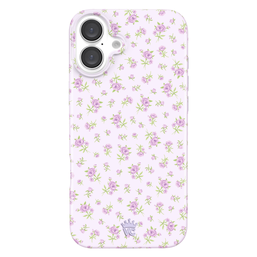 Dainty Lilac Floral iPhone Case