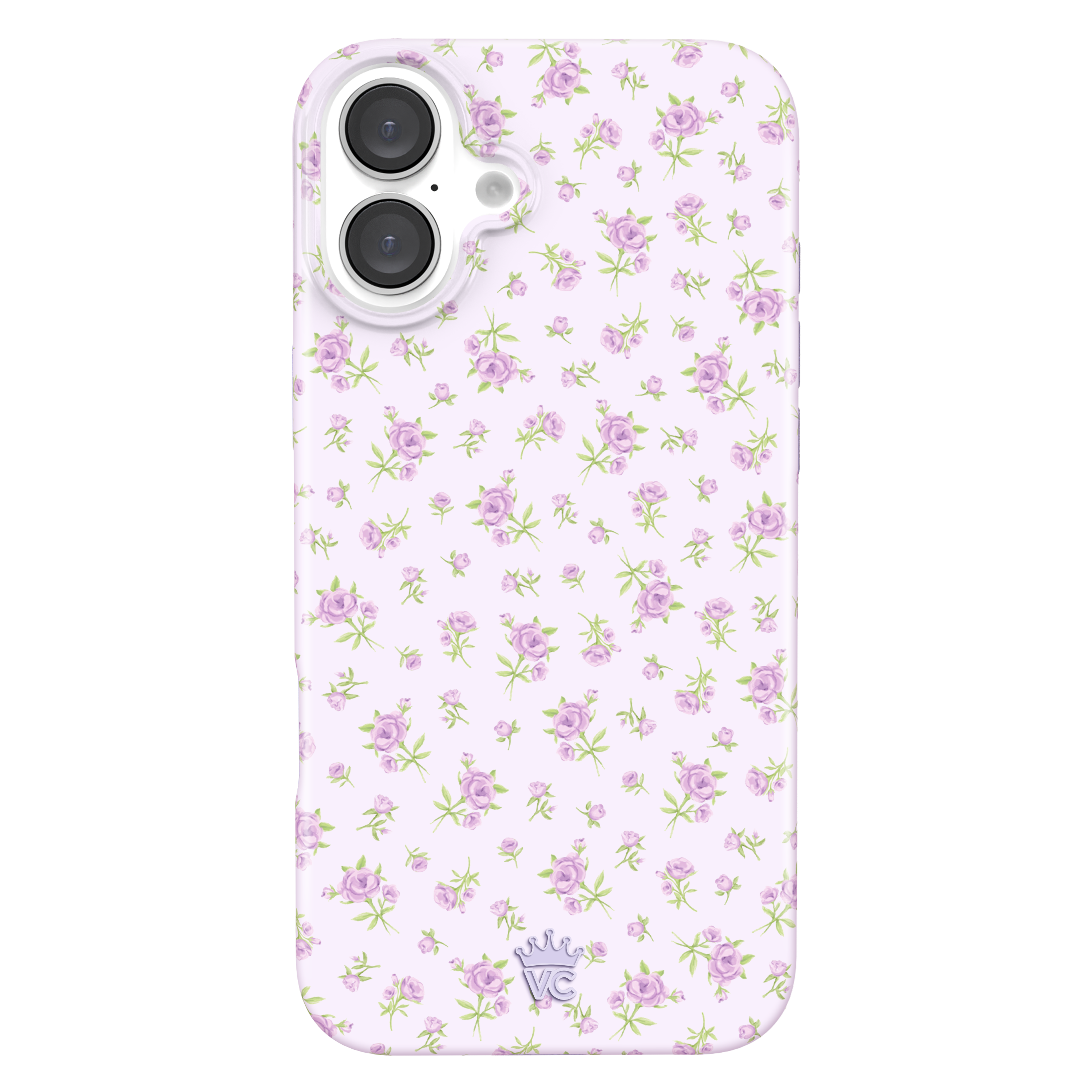 Dainty Lilac Floral iPhone Case