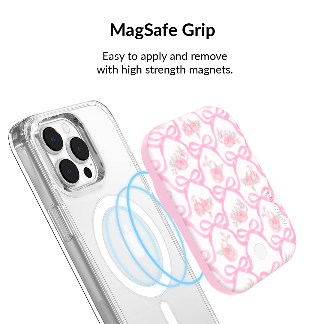 Lovely Pink Bows MagSafe Battery Power Pack