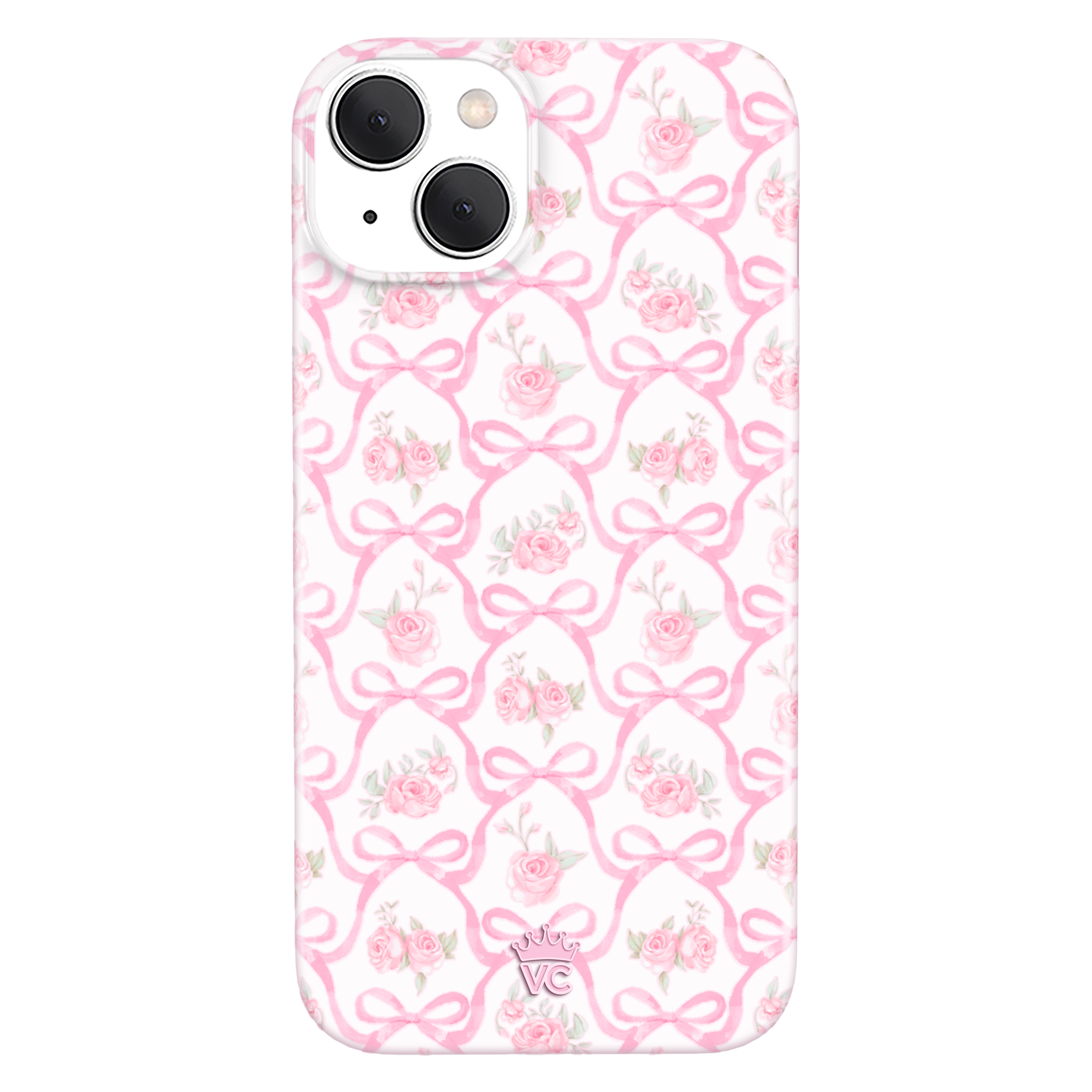 Lovely Pink Bows iPhone Case