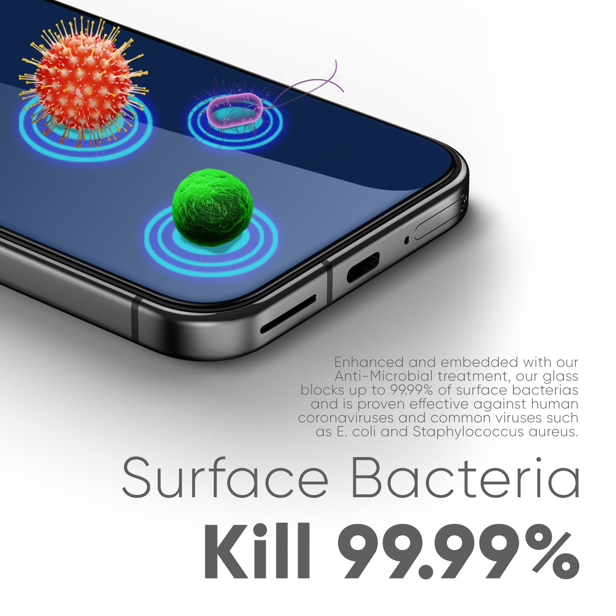 NanoArmour for Google Pixel 9 Pro Screen Protector - Edge-to-Edge, Anti-Static, TruColor