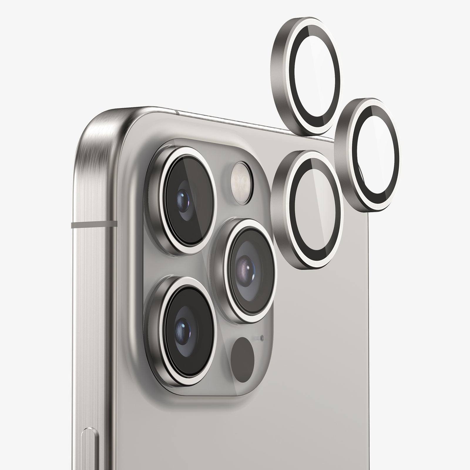 NanoArmour for iPhone 15 Pro Max Anti Reflective Camera Protector