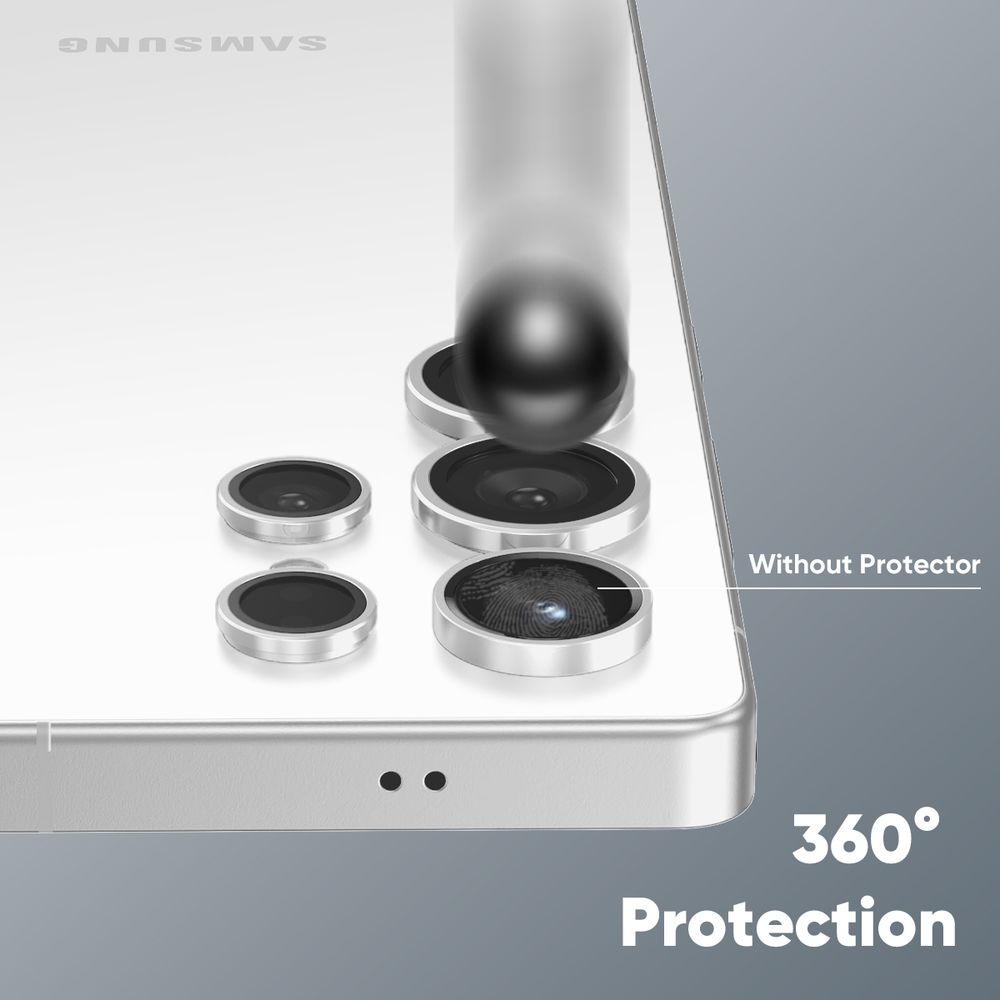 FLOLAB NanoArmour for Samsung Galaxy S25 Ultra Camera Lens Protector Anti Reflective Coating - 3 Colors Options