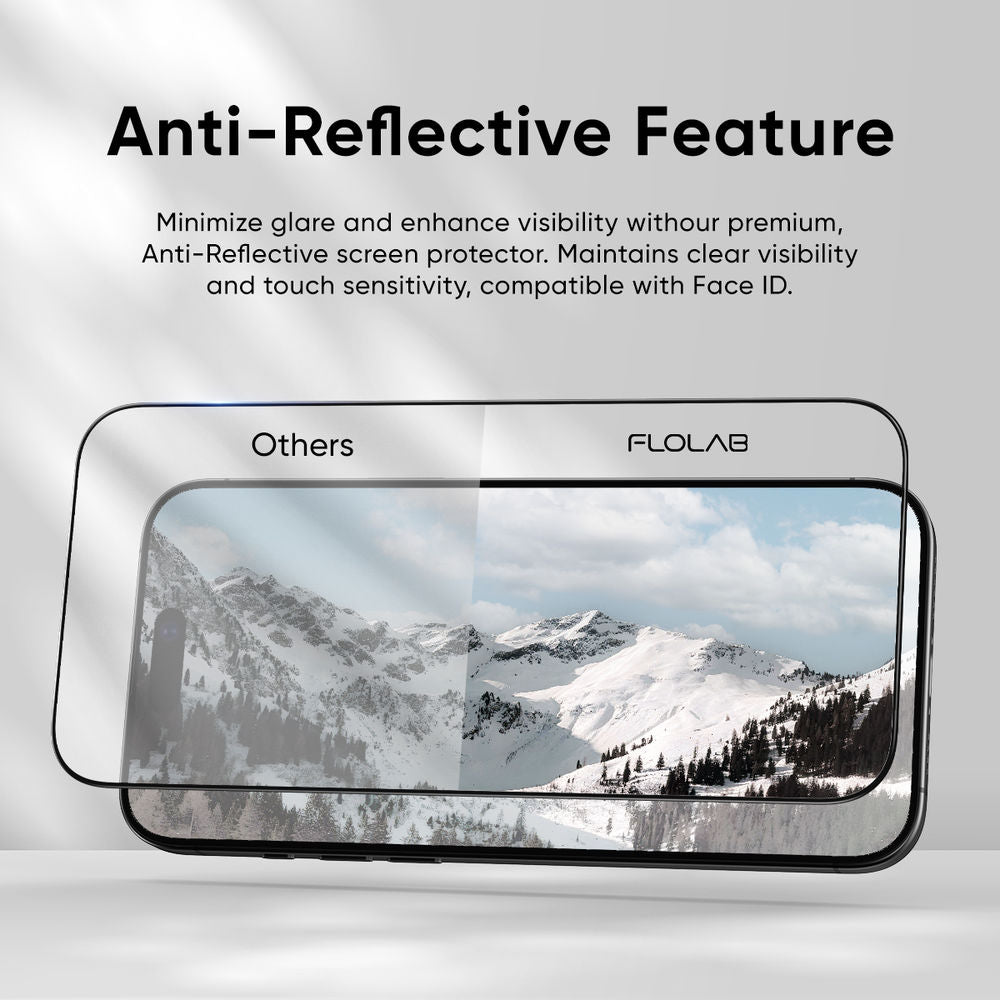 NanoArmour ONETIME PRO Anti Reflective PolarSpectra 3D Infinity Edge – iPhone 17 Series
