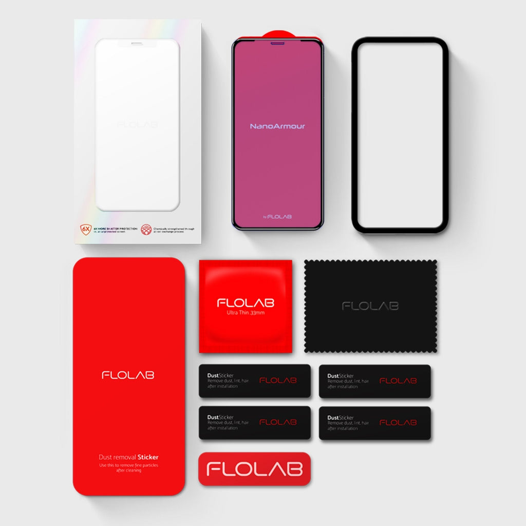 NanoArmour for iPhone XR Anti-Blue Light Screen Protector Case Friendly