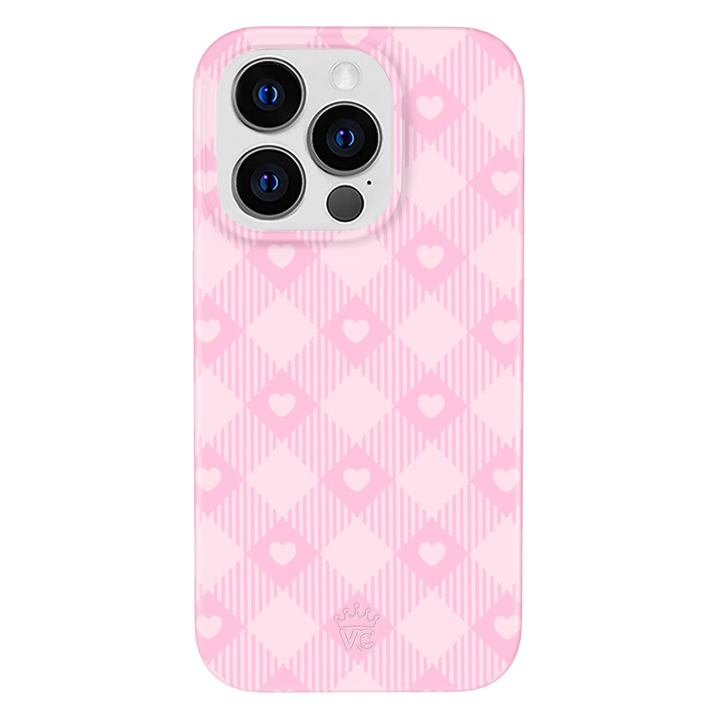Dolly Pink Gingham iPhone Case