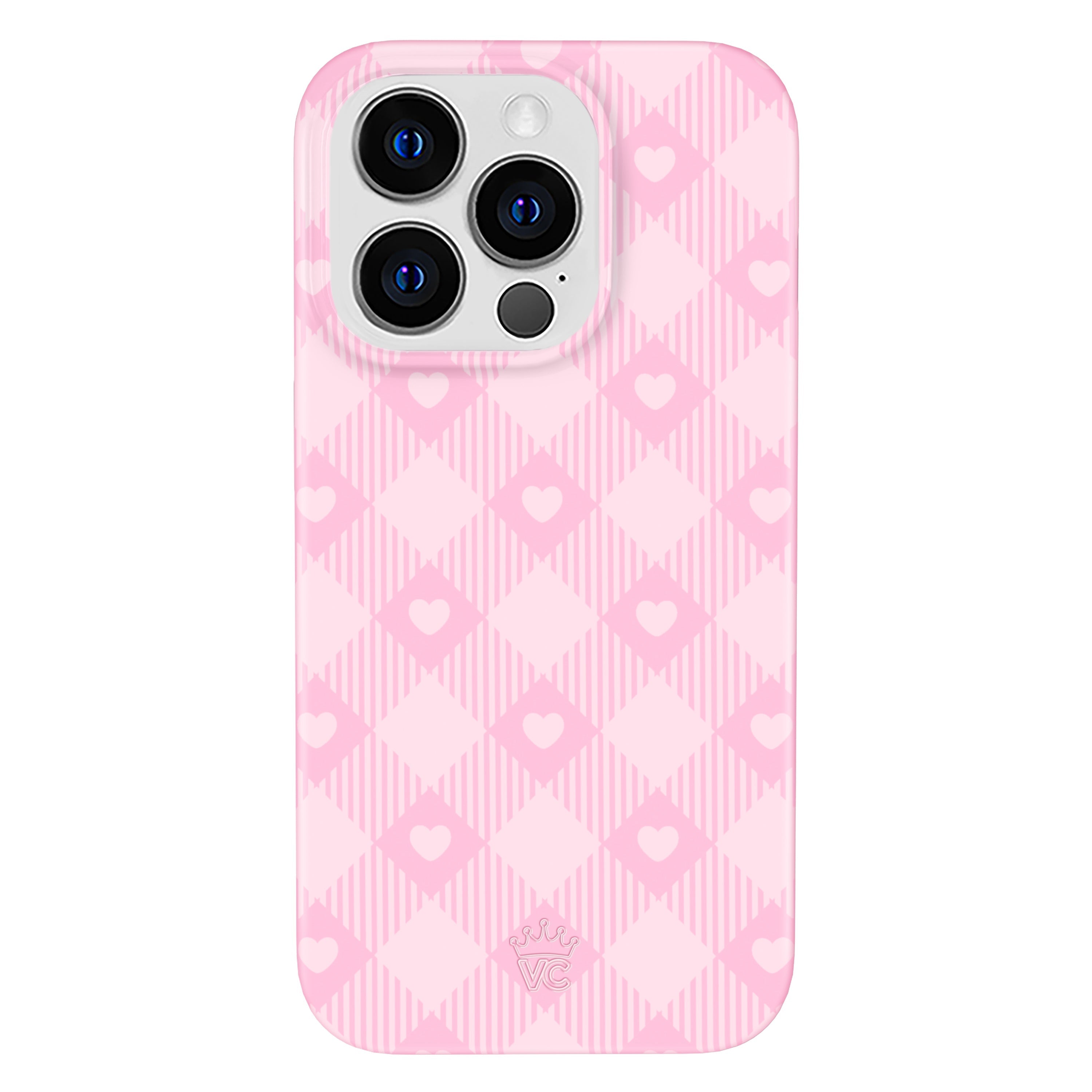 Dolly Pink Gingham iPhone Case