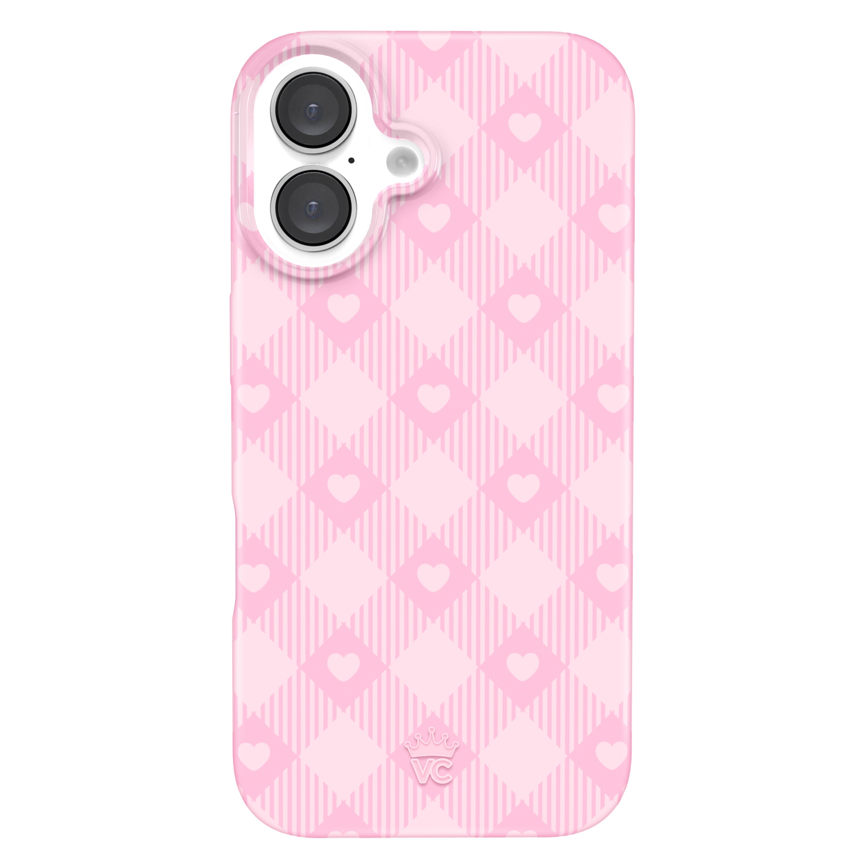 Dolly Pink Gingham iPhone Case