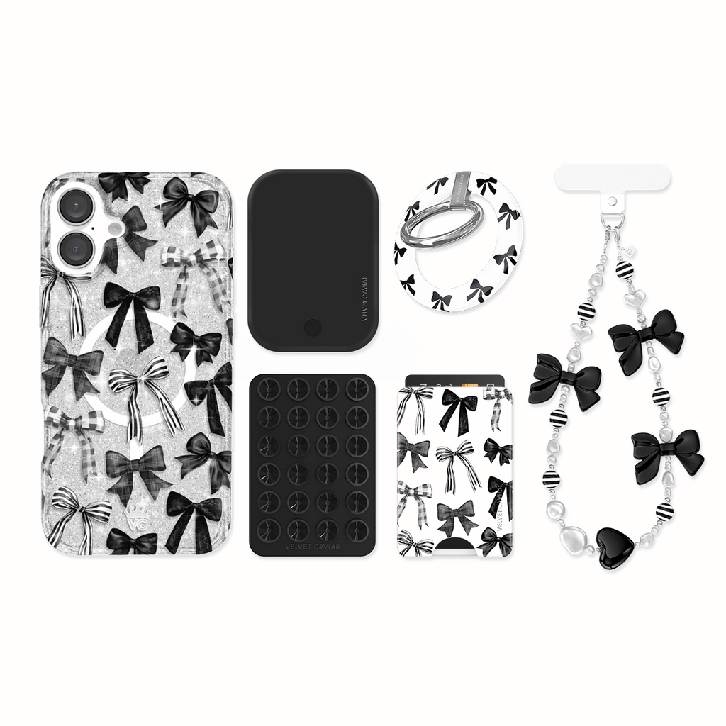 Gothic Bows iPhone Bundle Set