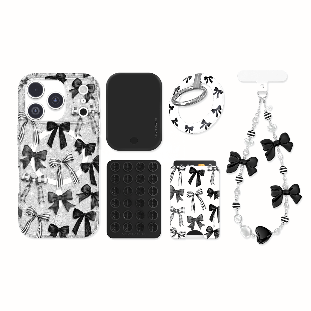 Gothic Bows iPhone Bundle Set