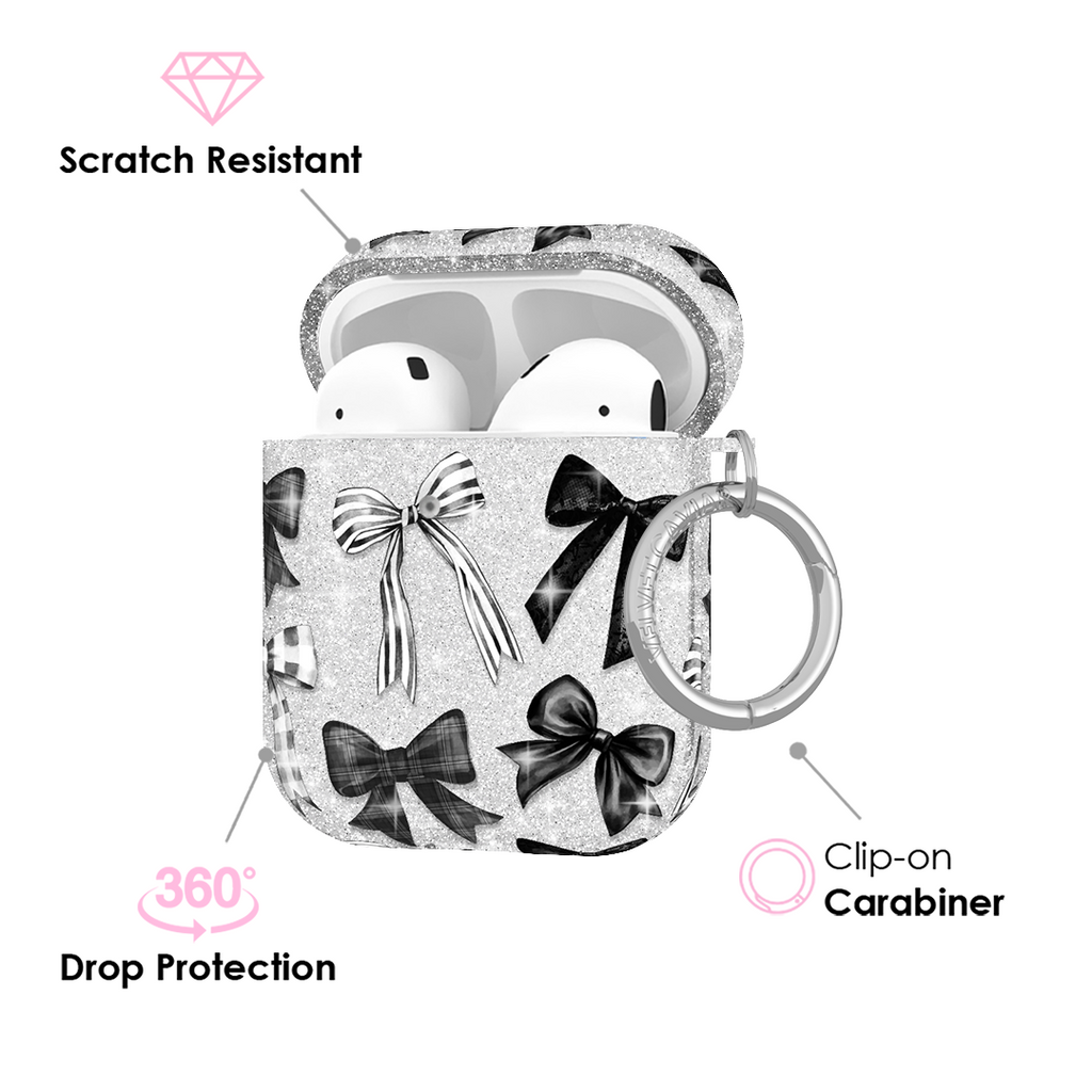Gothic Bows AirPod Case