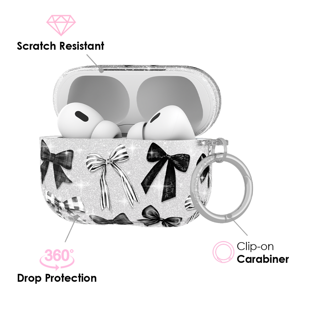 Gothic Bows AirPod Case