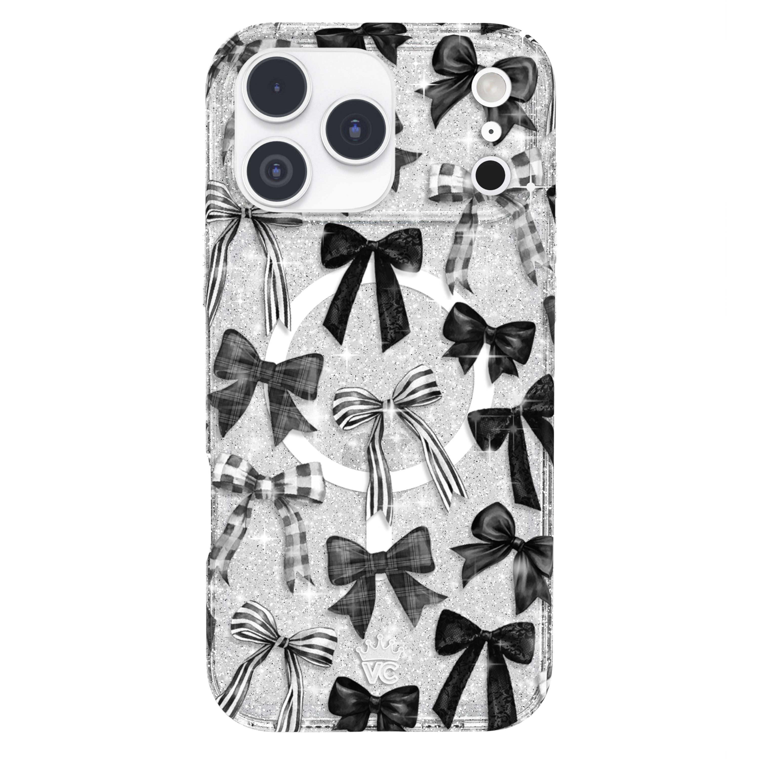 Gothic Bows iPhone Case