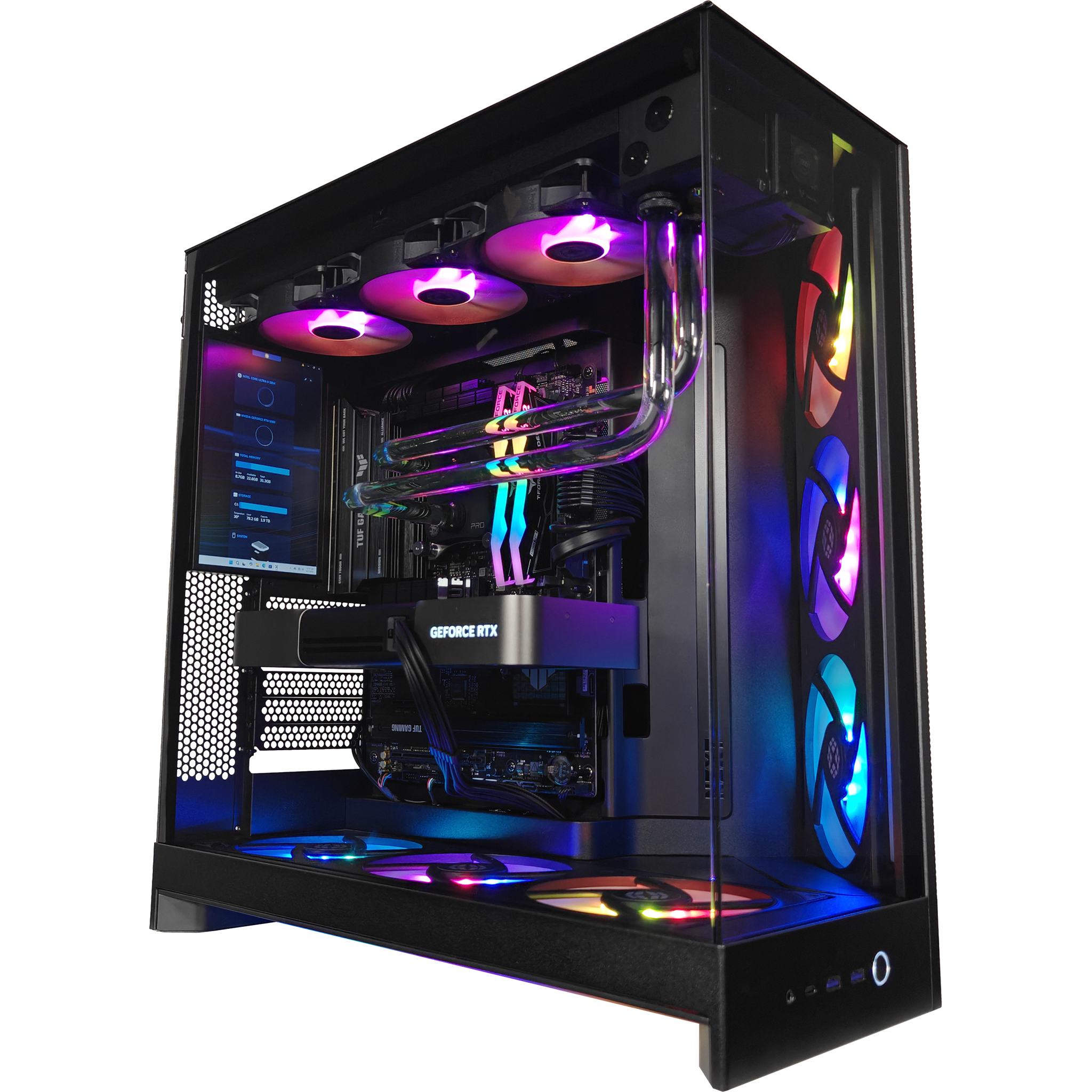 H9 Flow EverFrost Pro Hardline Ready to Ship Gaming PC