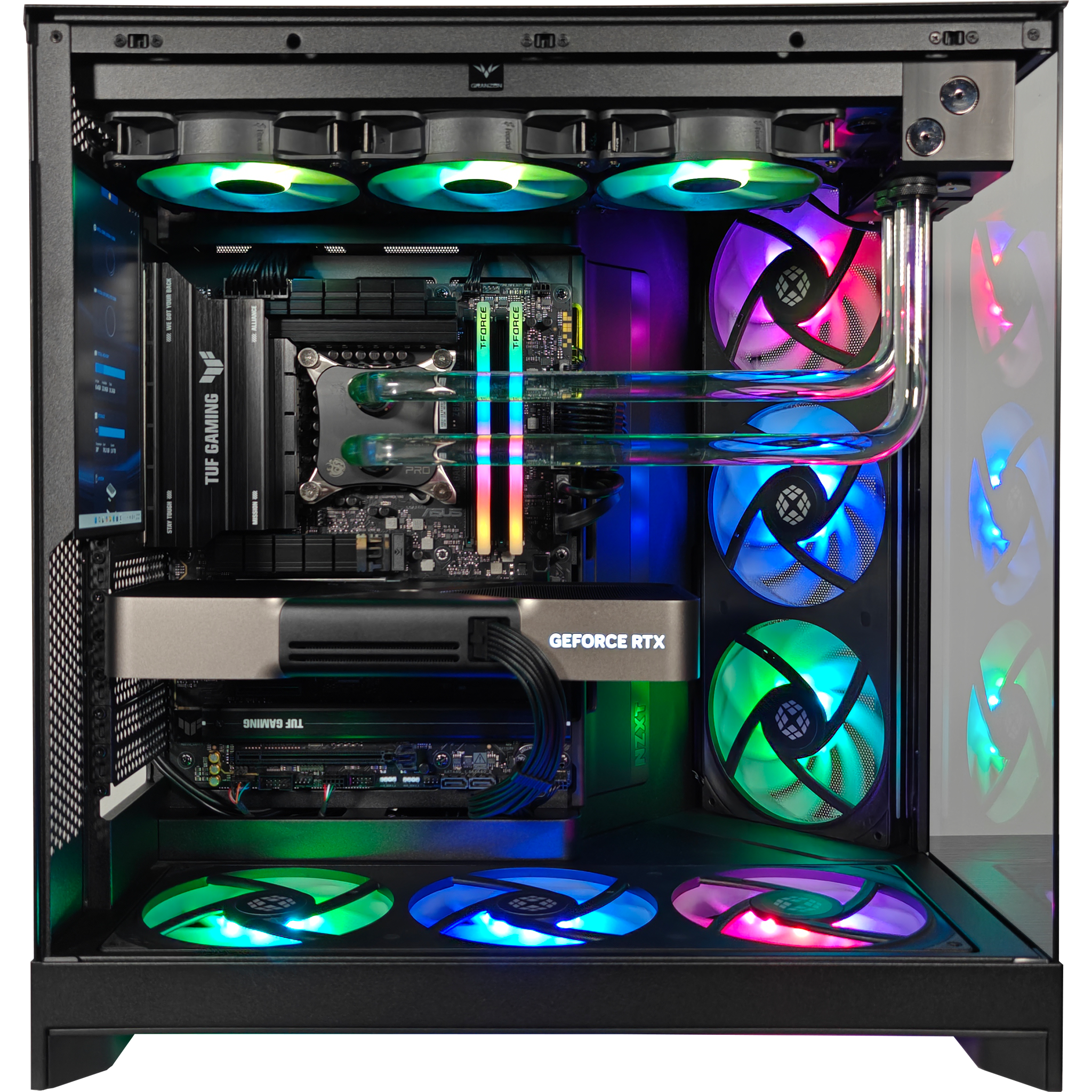 H9 Flow EverFrost Pro Hardline Ready to Ship Gaming PC