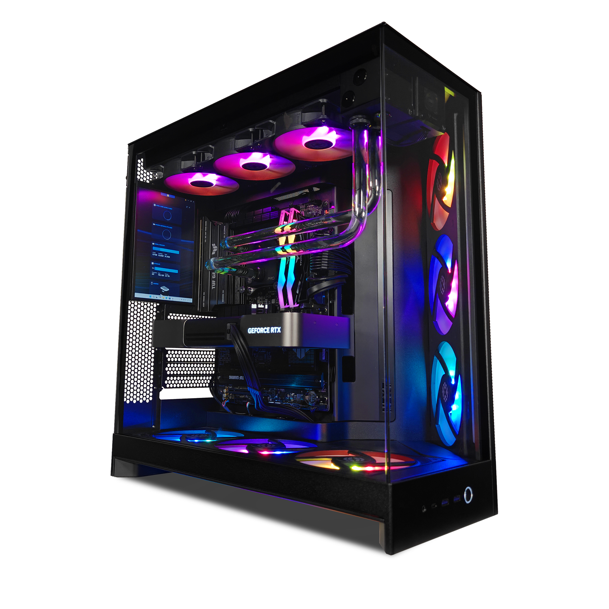 H9 Flow EverFrost Pro Hardline Ready to Ship Gaming PC