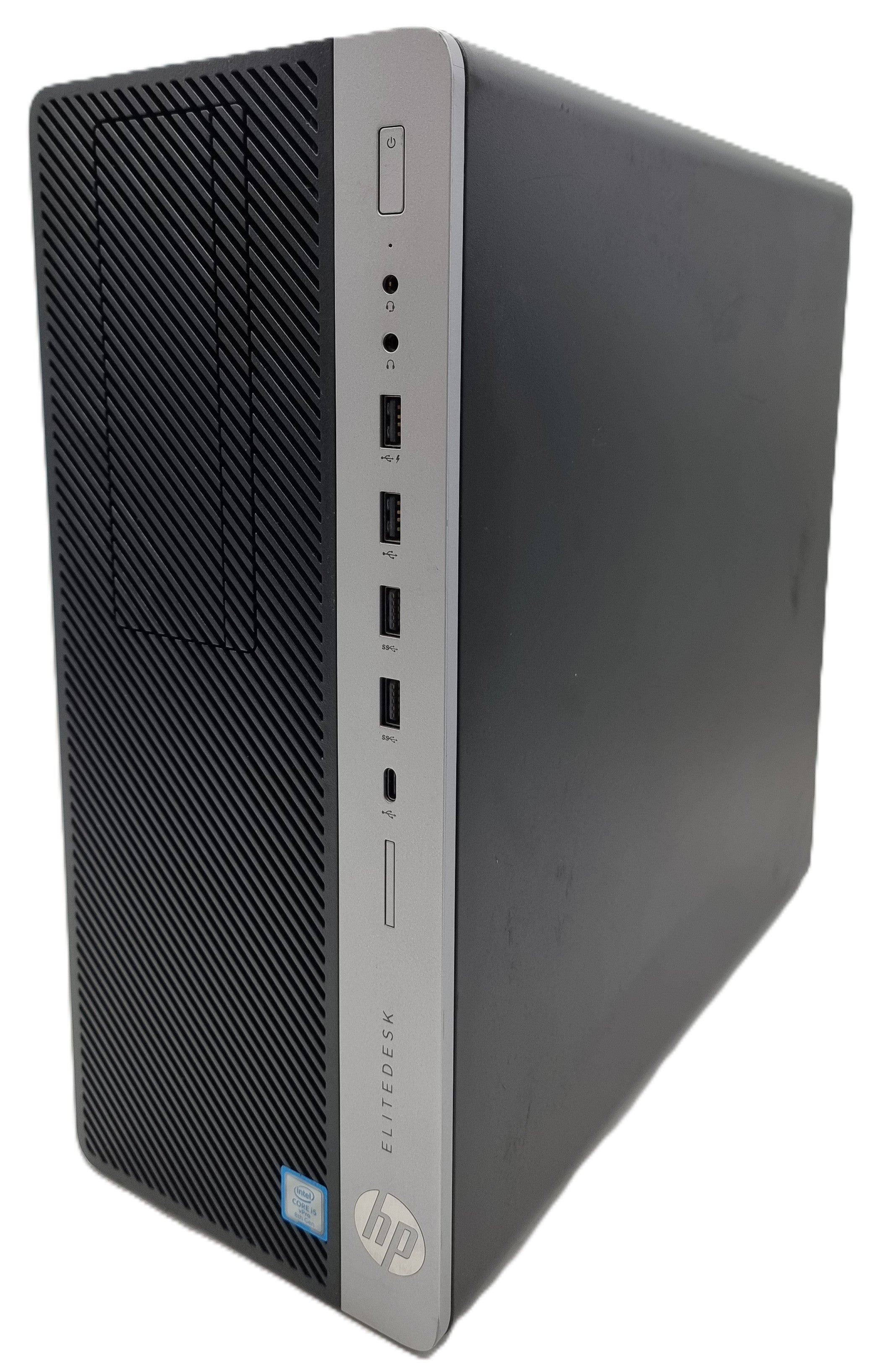 HP EliteDesk 800 G4 Tower PC, Core i5 8th Gen, 8GB RAM, 256GB SSD, Win 11