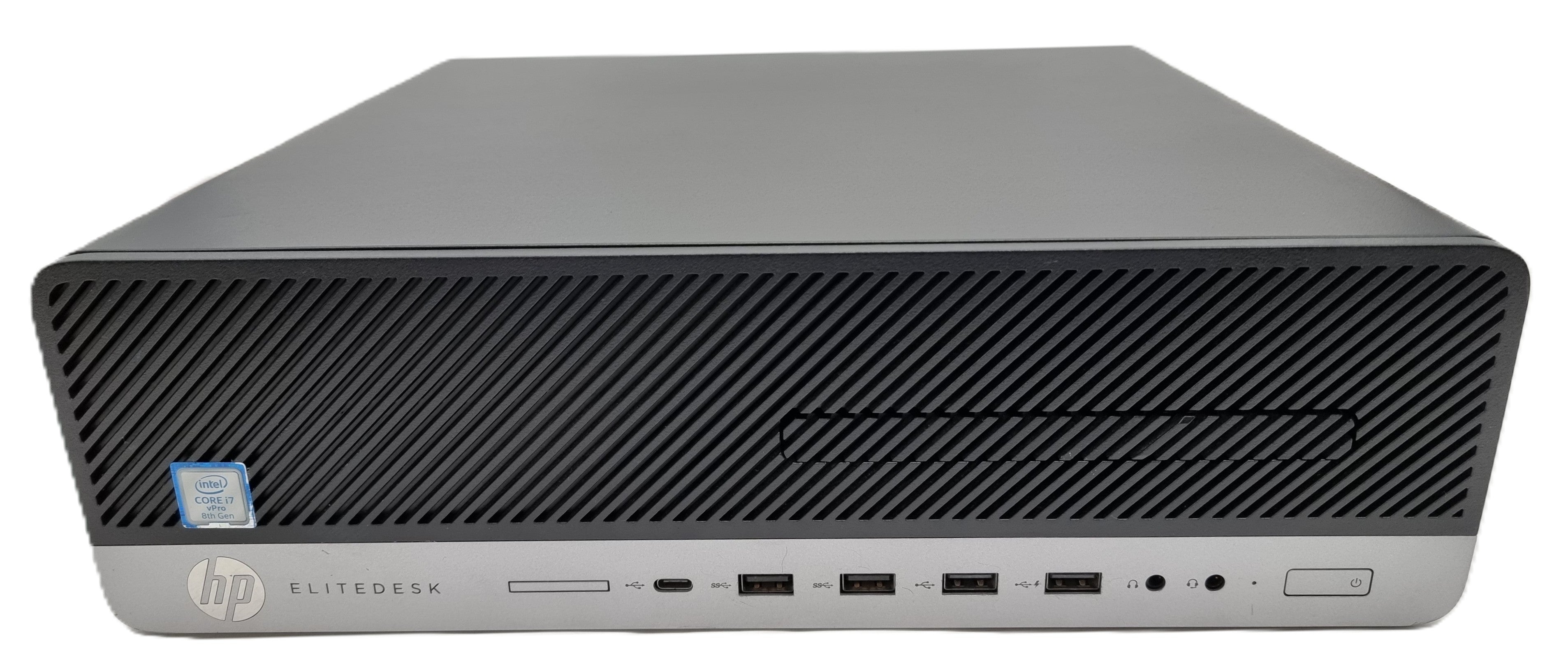 HP EliteDesk 800 G5 SFF PC, Core i7 8th Gen, 8GB RAM, 256GB SSD